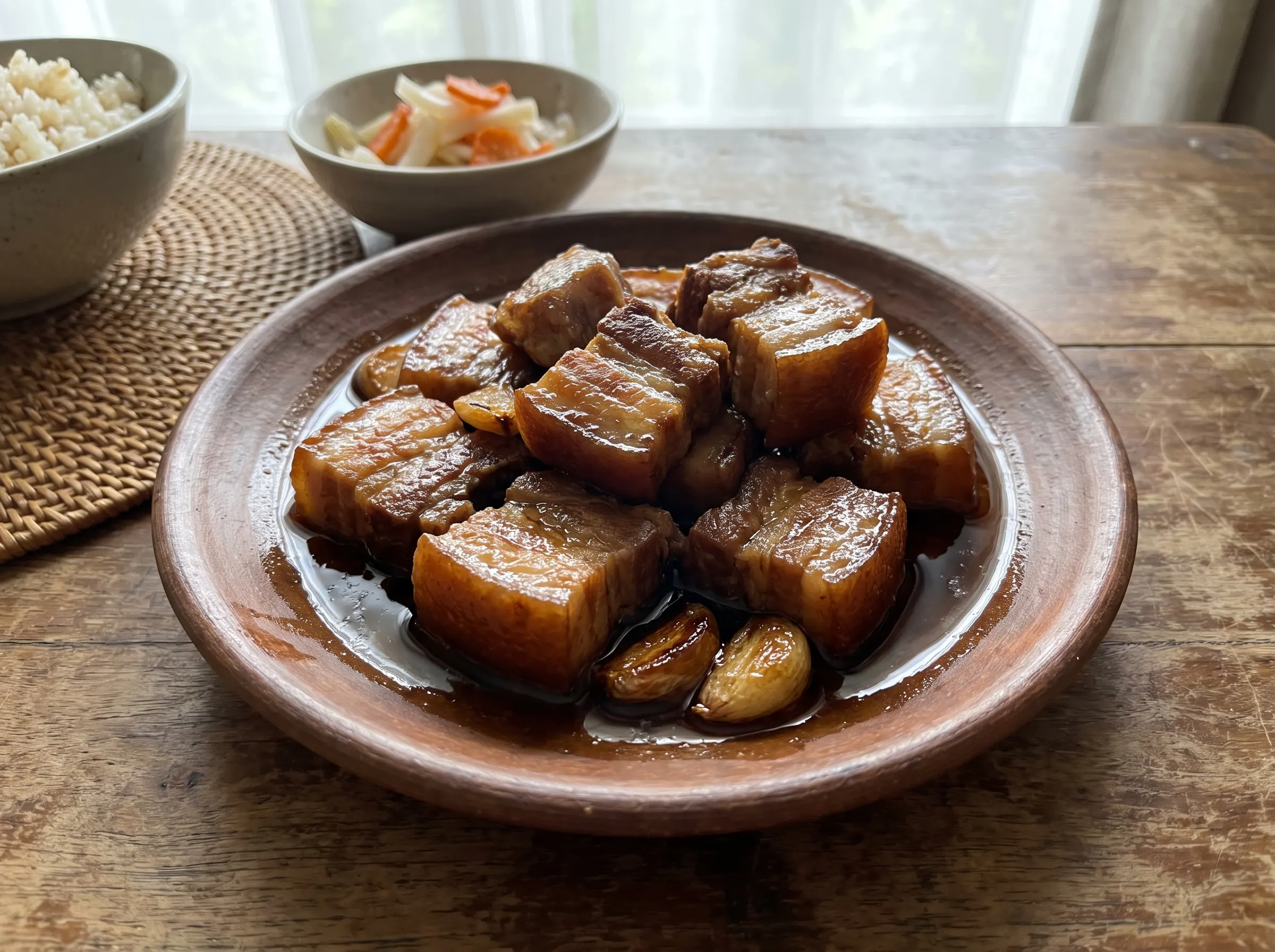 Luñis, slow-cooked Ivatan pork
