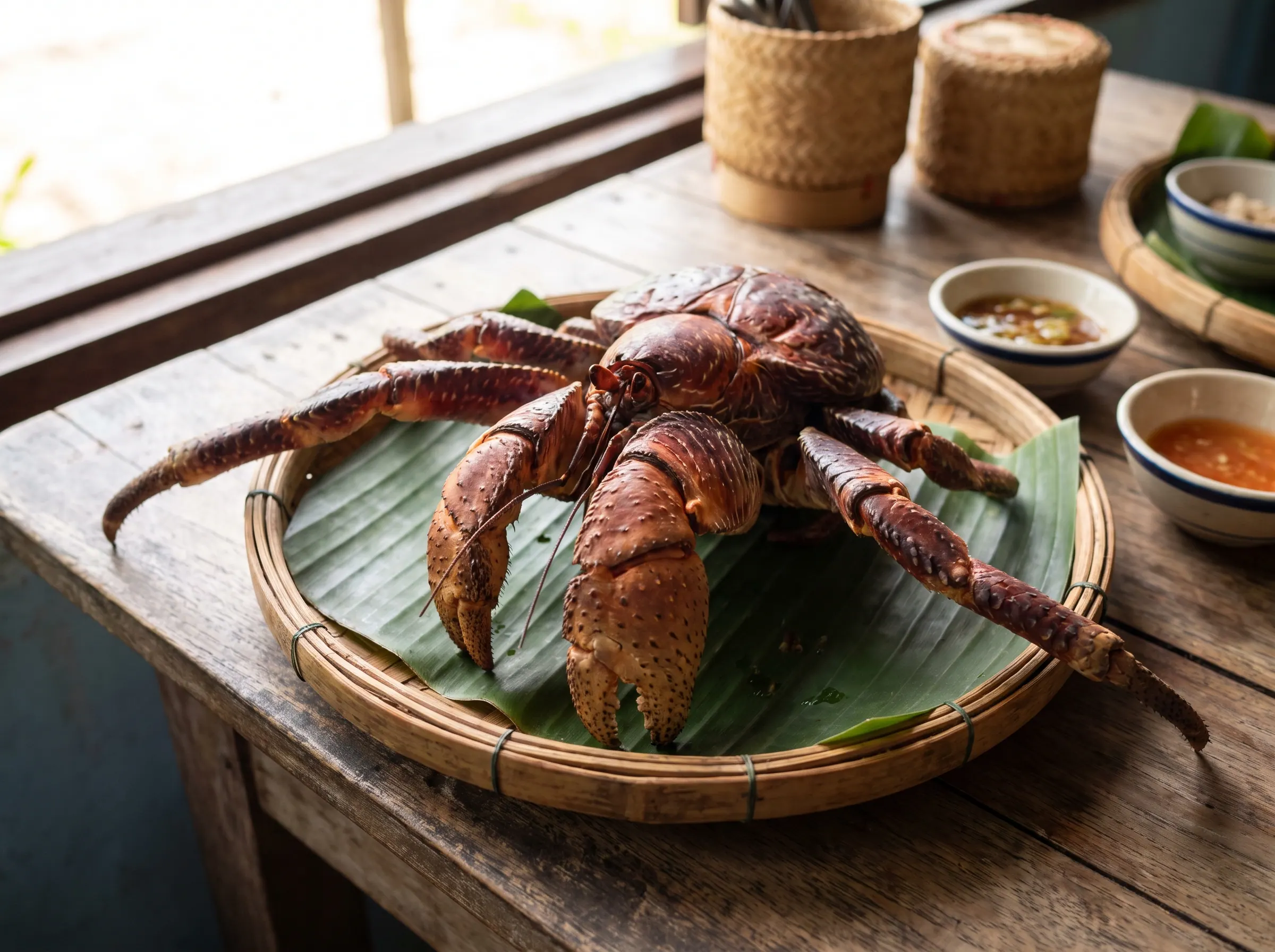 Tatus, the prized coconut crab